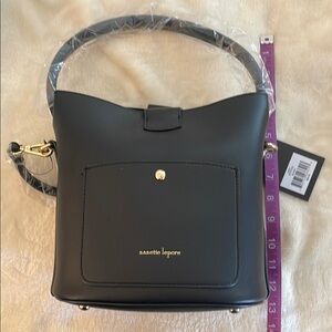 Nanette Lepore Elegant Black Shoulder Bag